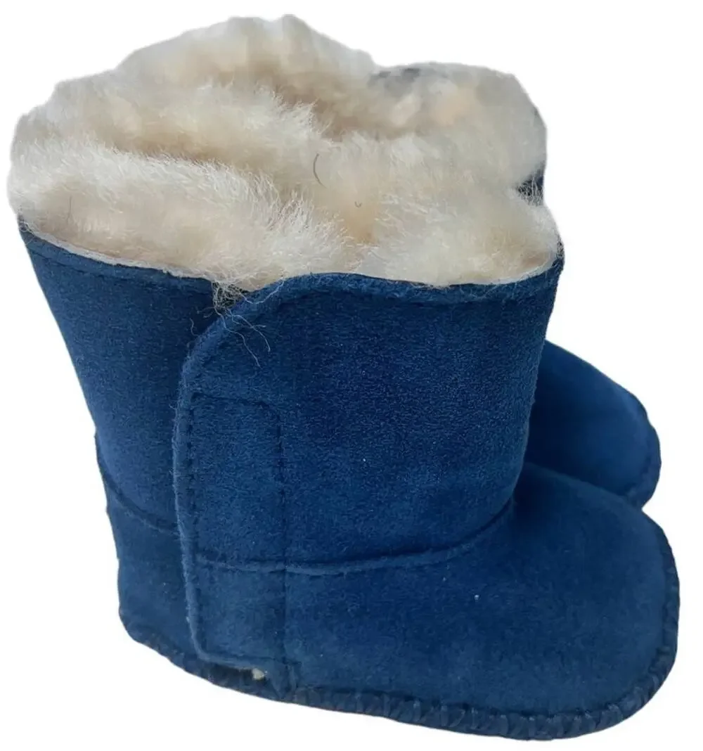 UGG AUSTRALIA TODDLER BOOTS SZ. 0/1 Blue Baby UGG Boots Velcro